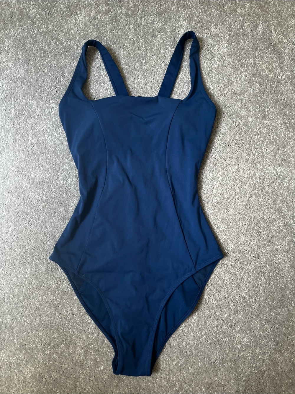 TA3 Navy One-Piece Sculpting Swimsuit